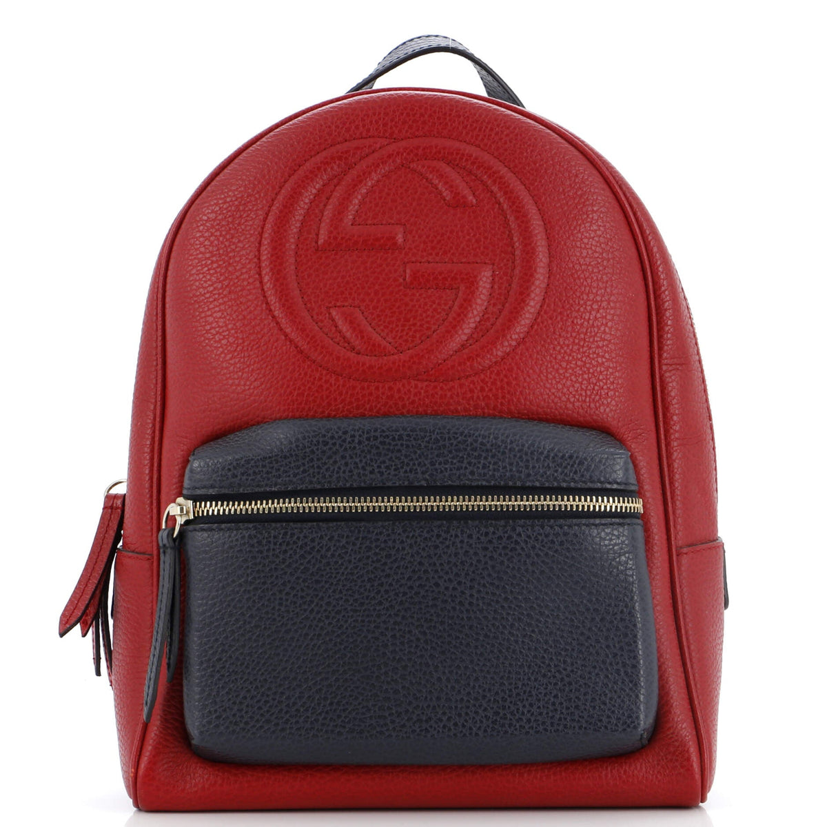 Gucci GUCCI Soho Chain Backpack Leather