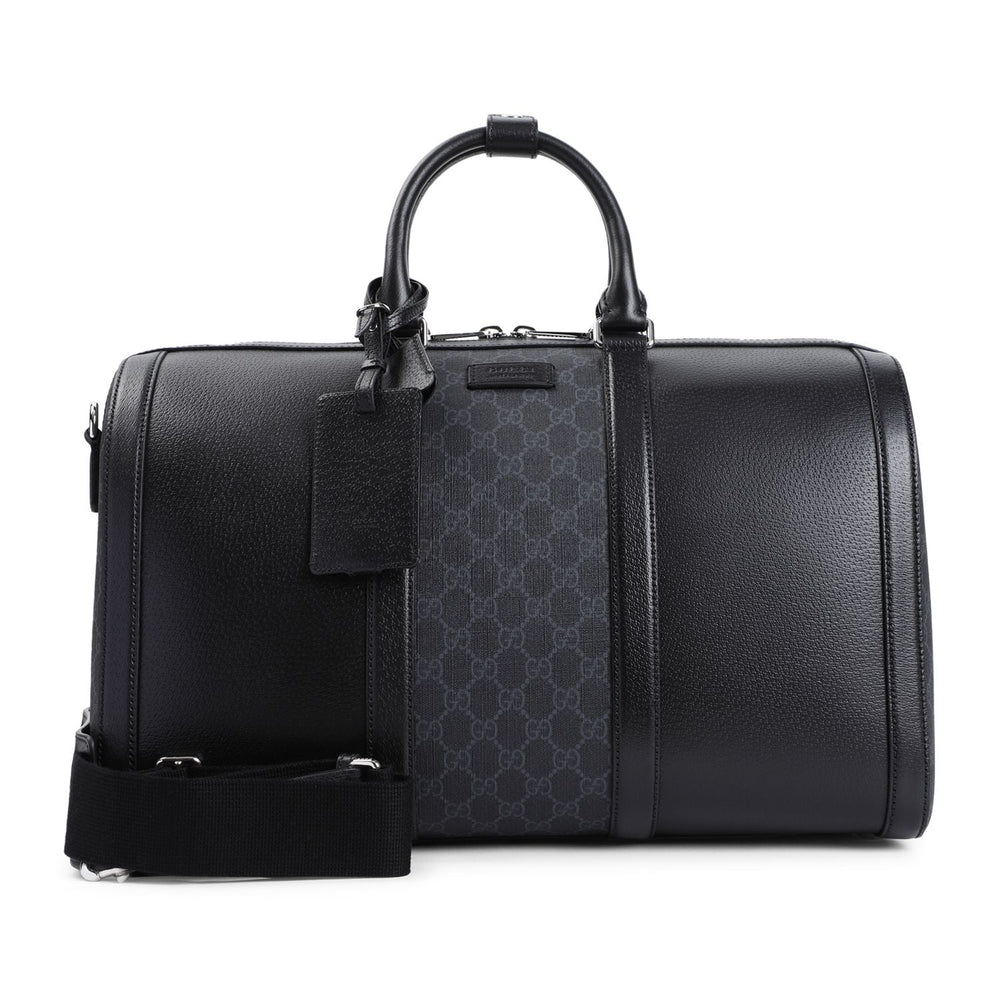 Men's Gg Medium Duffle Bag in Black | Size UNICA | 795458FADJK