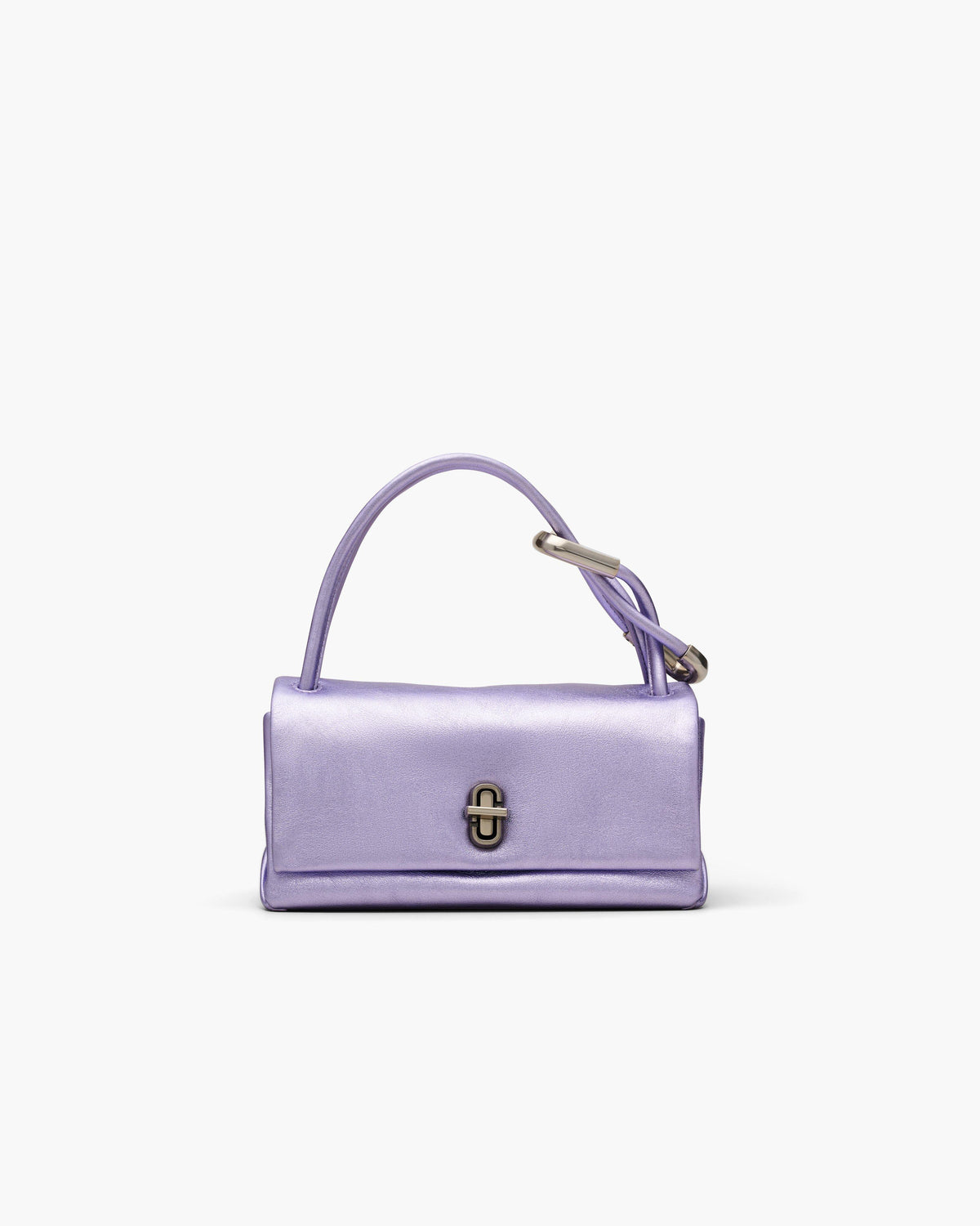 Marc Jacobs Marc Jacobs The Metallic Mini Dual Bag in Lilac