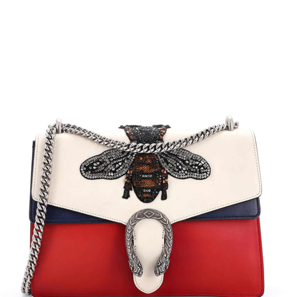 Gucci GUCCI Dionysus Bag Embellished Leather Medium