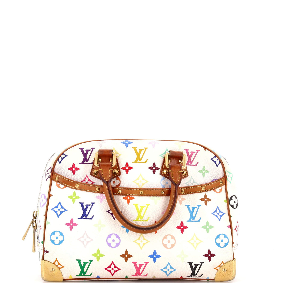 Louis Vuitton Trouville Handbag Monogram Multicolor