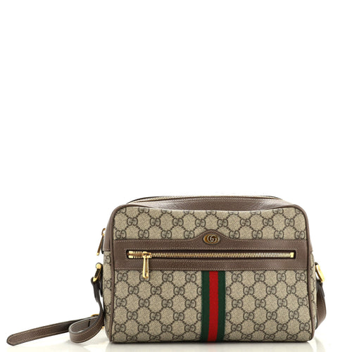 GUCCI Ophidia Shoulder Bag GG Coated Canvas Small