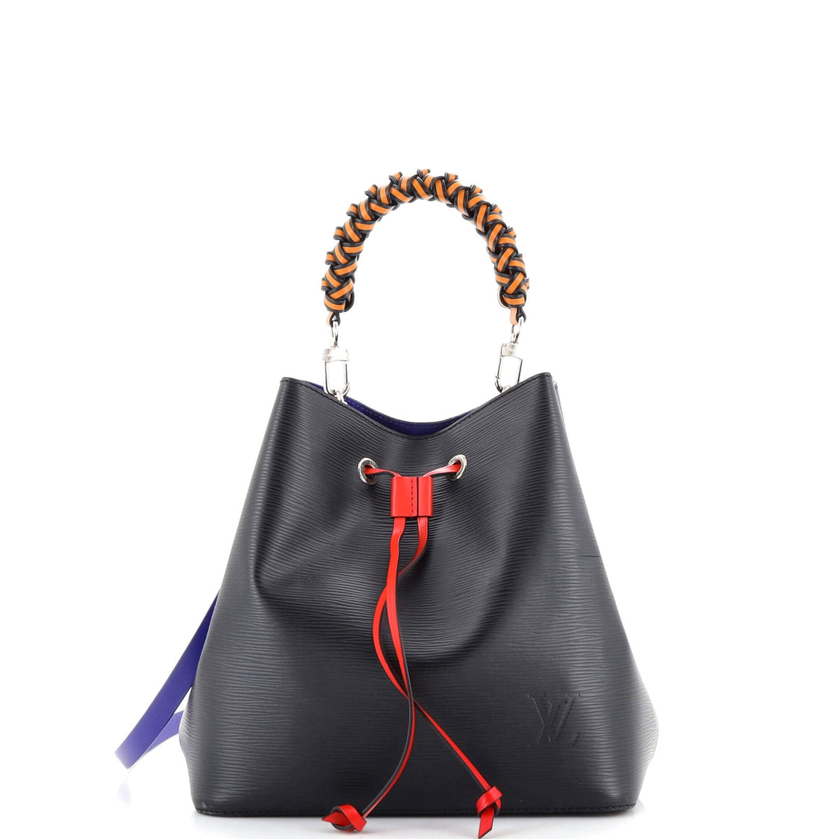 Louis Vuitton Braided Handle NeoNoe Handbag Epi Leather MM
