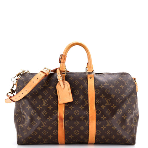 Keepall Bandouliere Bag Monogram Canvas 45