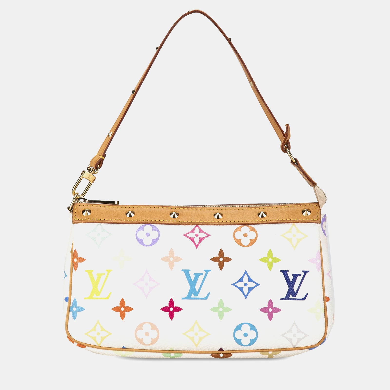 Louis Vuitton Mehrfarbige Pochette-Accessoires mit Monogramm