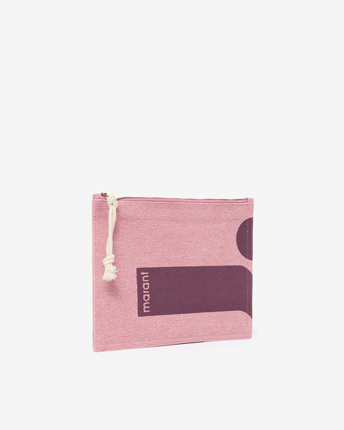 Netia Clutch - Female - Antique Pink - Isabel Marant