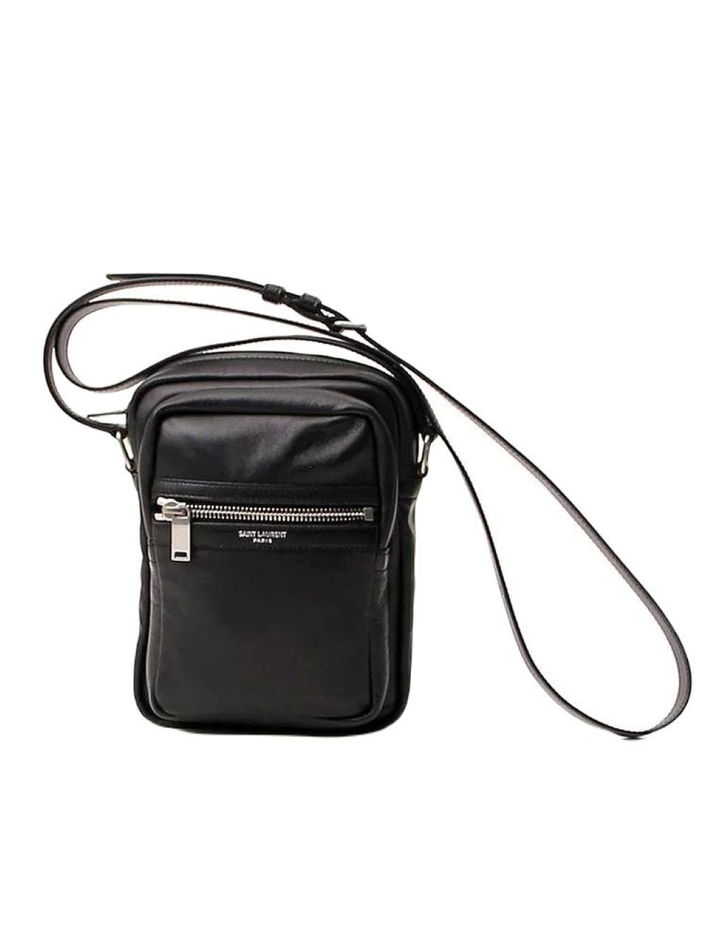 Saint Laurent Men's Sid Crossbody Bag in Black | 5817001GE0E