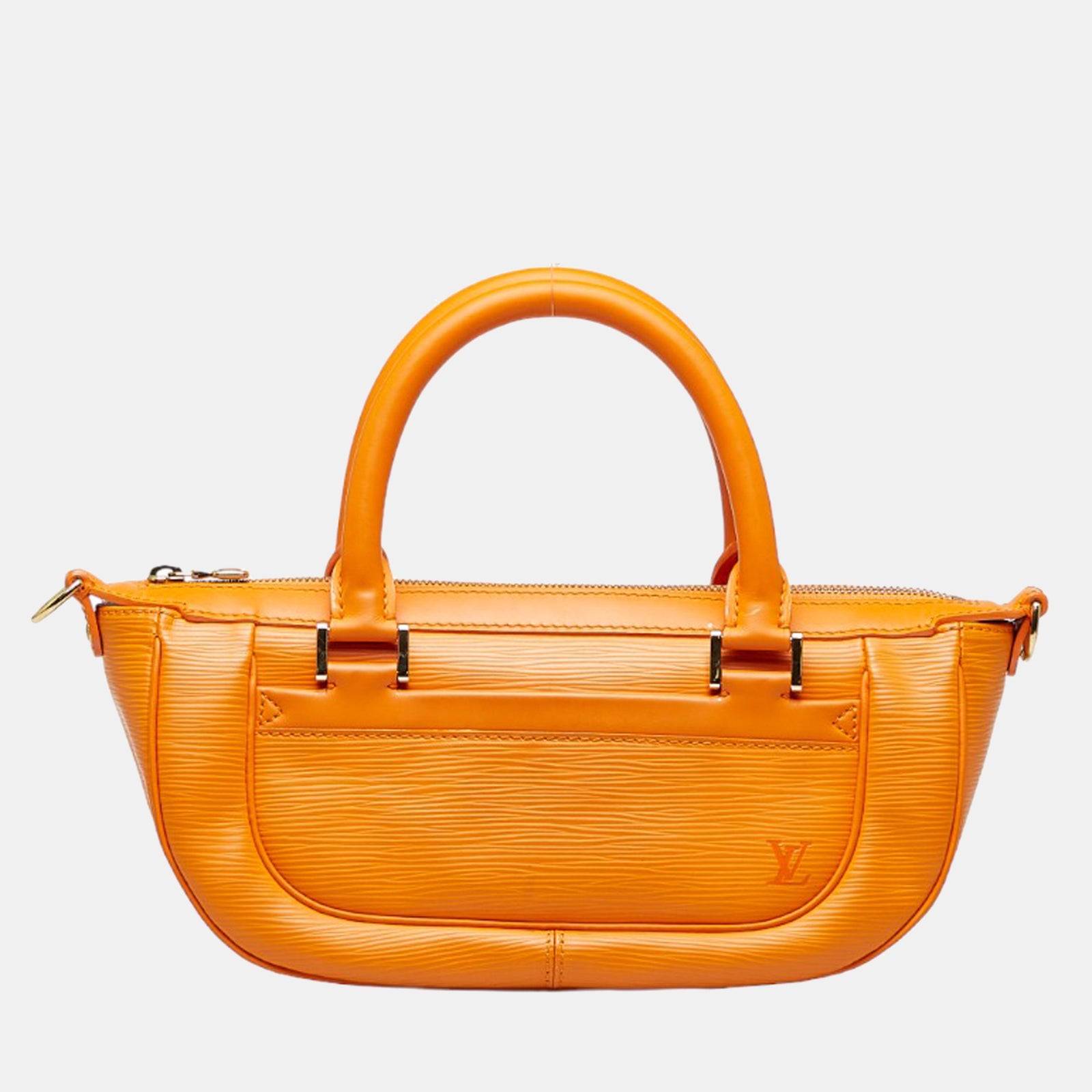 Louis Vuitton Orange Animal skin Epi Danura PM Handbag