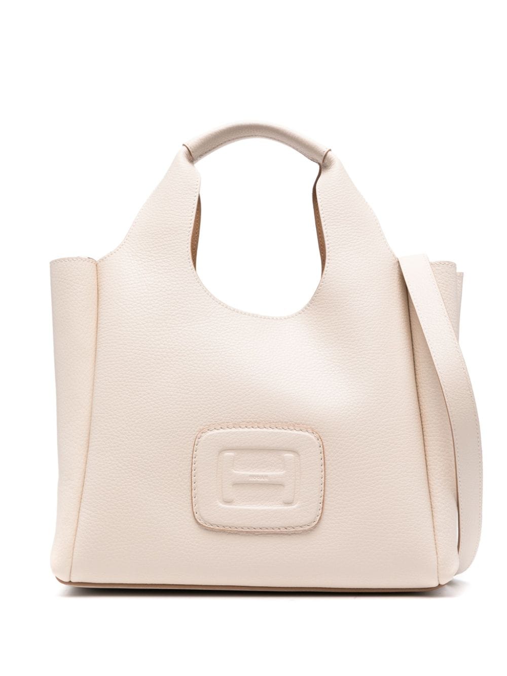 Hogan Women's H-Bag Small Leather Tote Bag in White | Size UNI | KBW01M30200QVD7B94