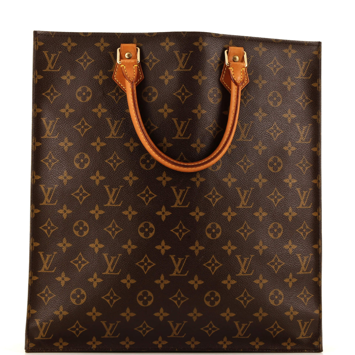 Louis Vuitton Vintage Sac Plat Bag Monogram Canvas