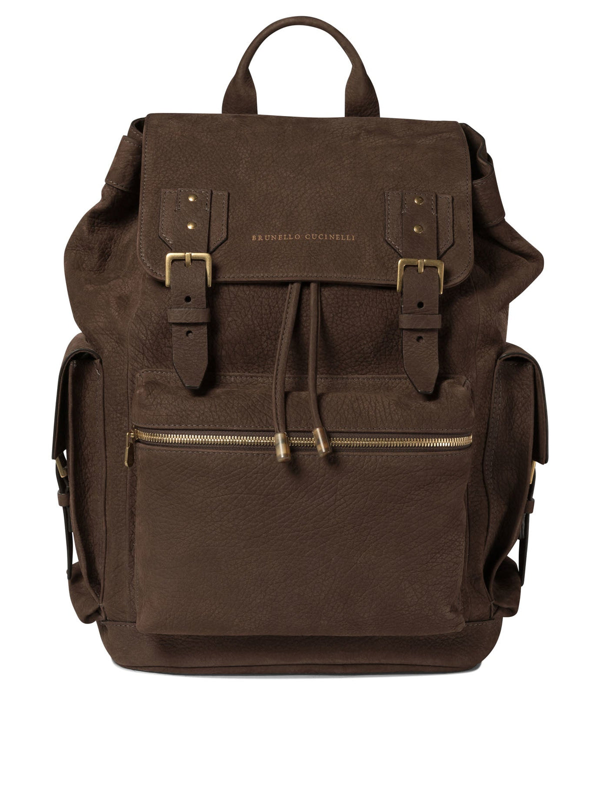 Brunello Cucinelli Women's "city" Backpack in Brown | MBEPU356C1035