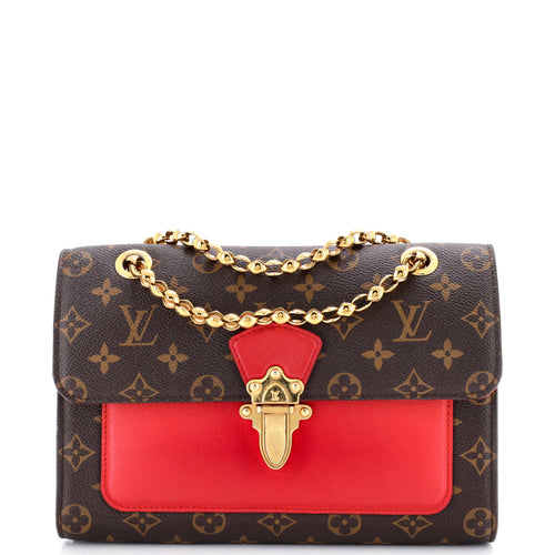 Victoire Handbag Monogram Canvas and Leather