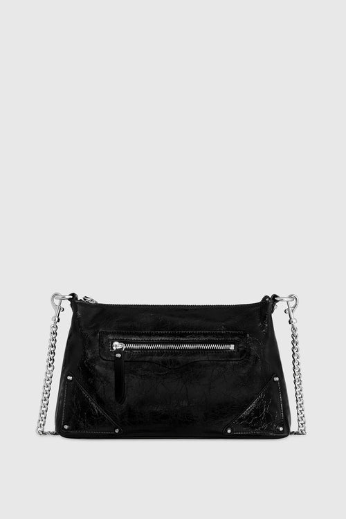Moto Shoulder Bag In Black