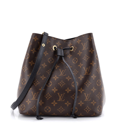 NeoNoe Handbag Monogram Canvas with Leather MM