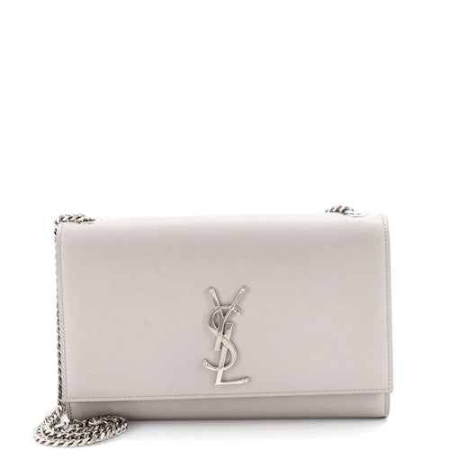 Classic Monogram Crossbody Bag Grainy Leather Medium