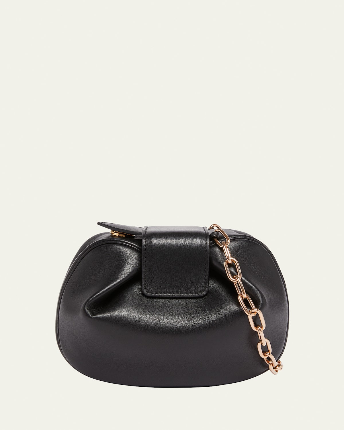 Gabriela Hearst Demi Lamb Leather Clutch Bag