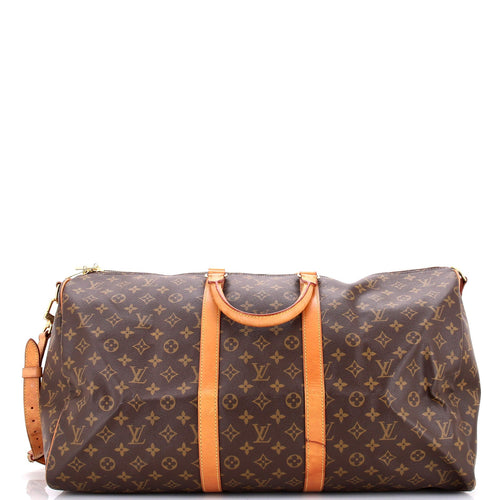 Keepall Bandouliere Bag Monogram Canvas 55