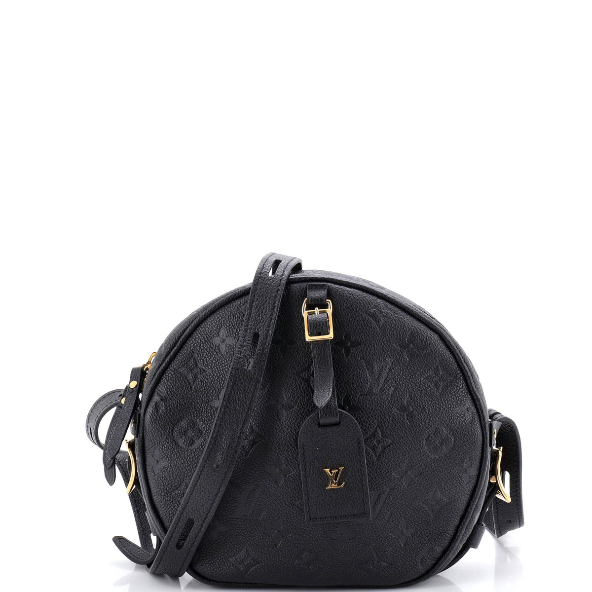 Louis Vuitton Boite Chapeau Souple Bag Monogram Empreinte Leather MM