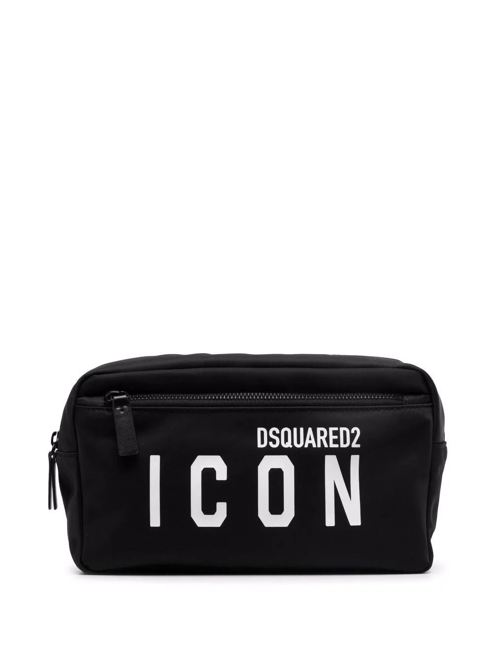Dsquared2 Men's Icon Leather Minibag in Nero Nero | BYM002811703199M436