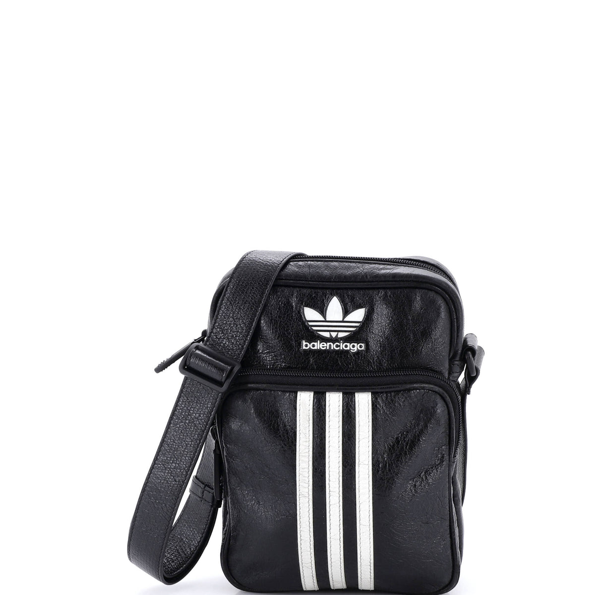 Balenciaga x adidas Agneau Messenger Bag Leather Small