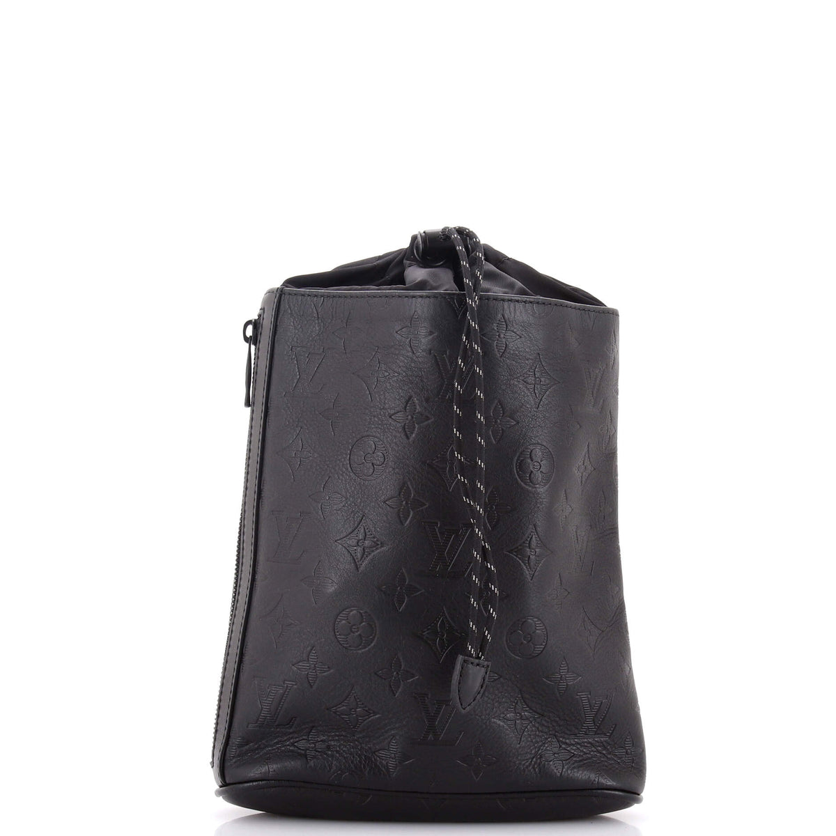 Louis Vuitton Chalk Sling Bag Monogram Shadow Leather