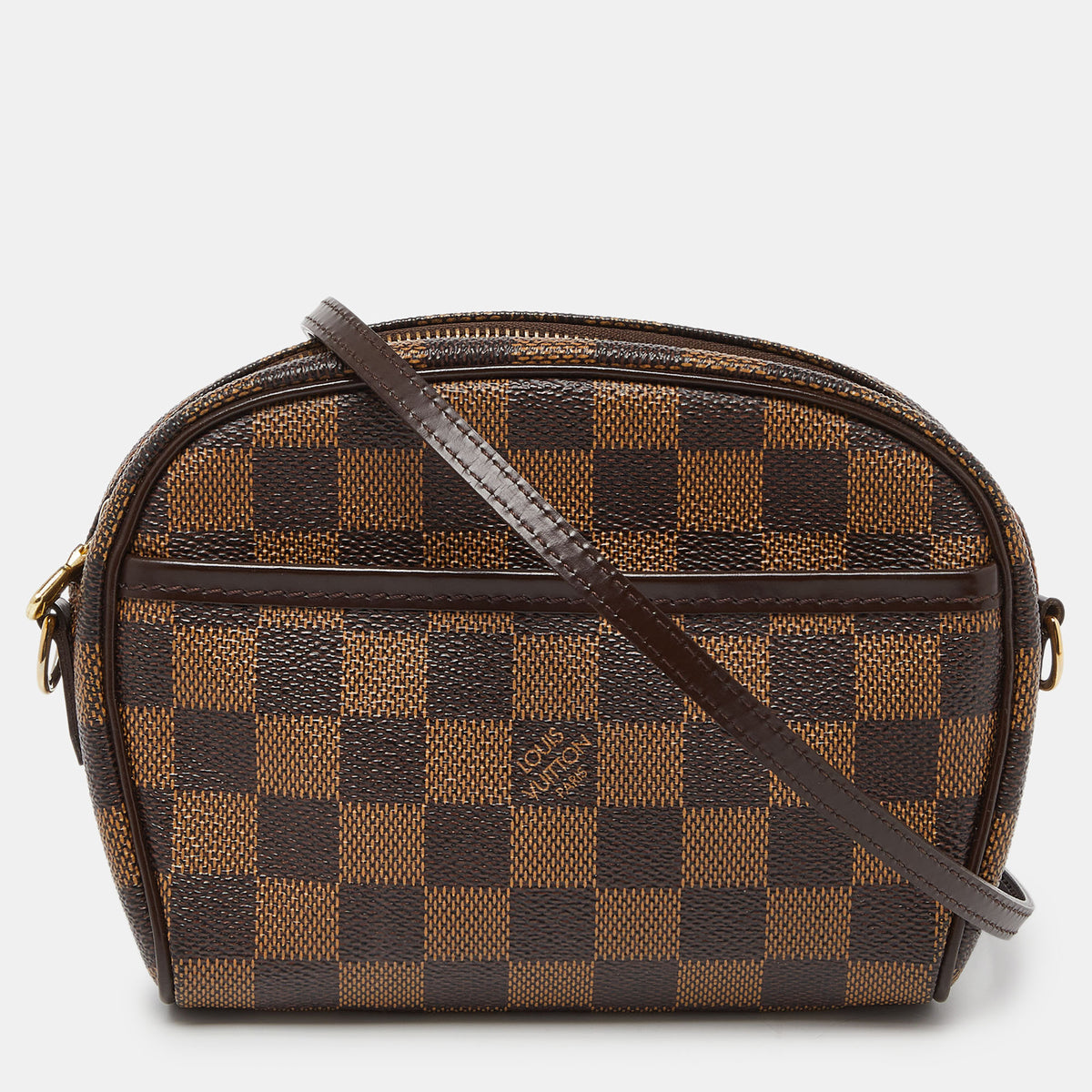 Louis Vuitton Damier Ebene Canvas Ipanema Pochette Bag