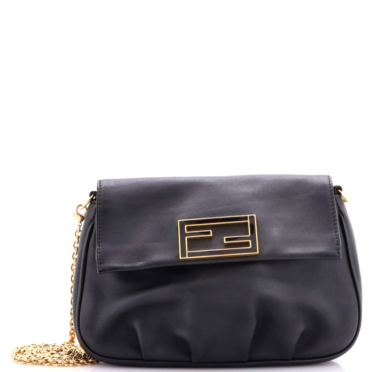 Fendi FENDI Fendista Pochette Crossbody Leather