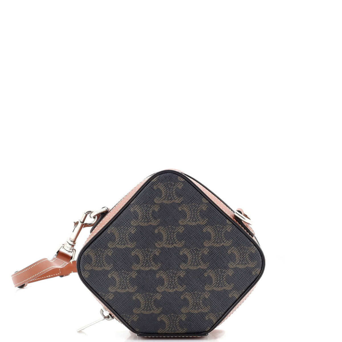 Celine CELINE Cube Box Bag Triomphe Coated Canvas