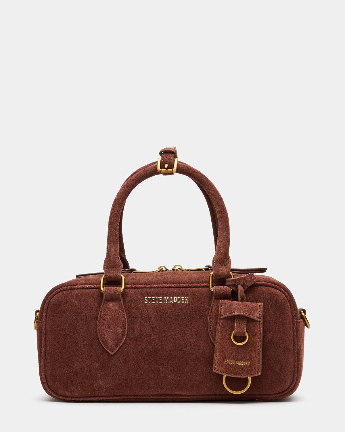 Stevemadden MERIT BAG CHESTNUT SUEDE
