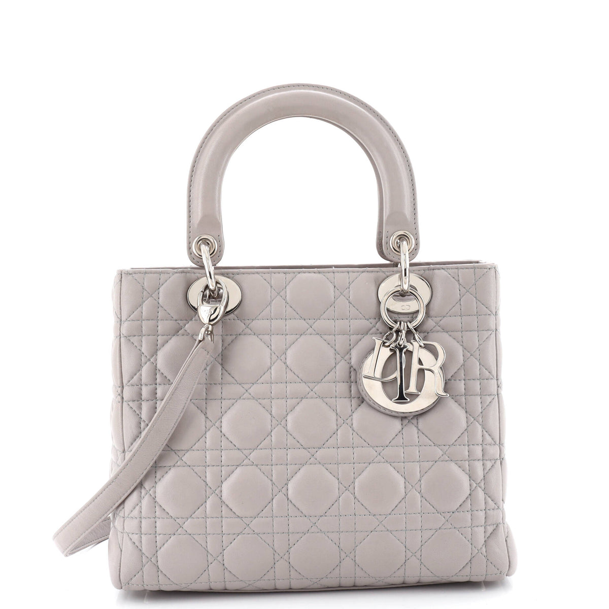 Christian Dior Lady Dior Bag Cannage Quilt Lambskin Medium