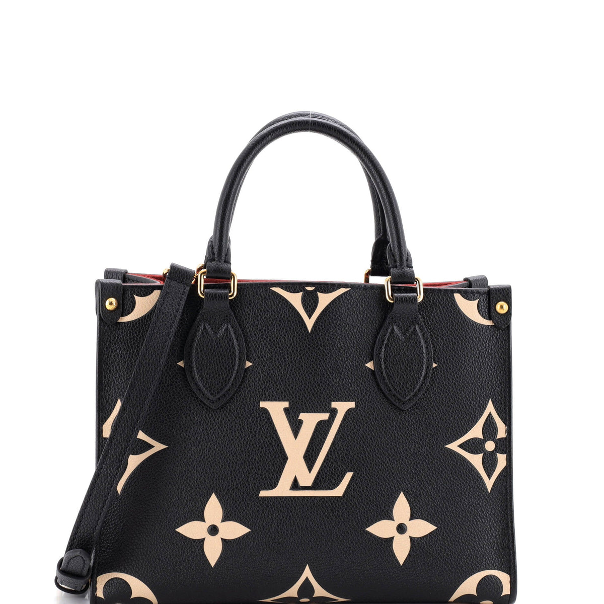 Louis Vuitton OnTheGo Tote Bicolor Monogram Empreinte Giant PM