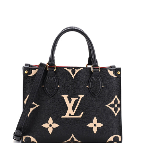 OnTheGo Tote Bicolor Monogram Empreinte Giant PM