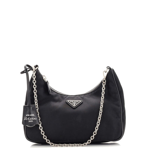 PRADA Re-Edition 2005 Shoulder Bag Tessuto Small