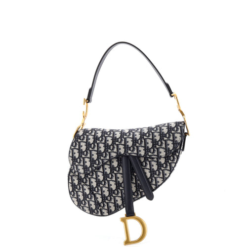 Saddle Handbag Oblique Canvas Medium