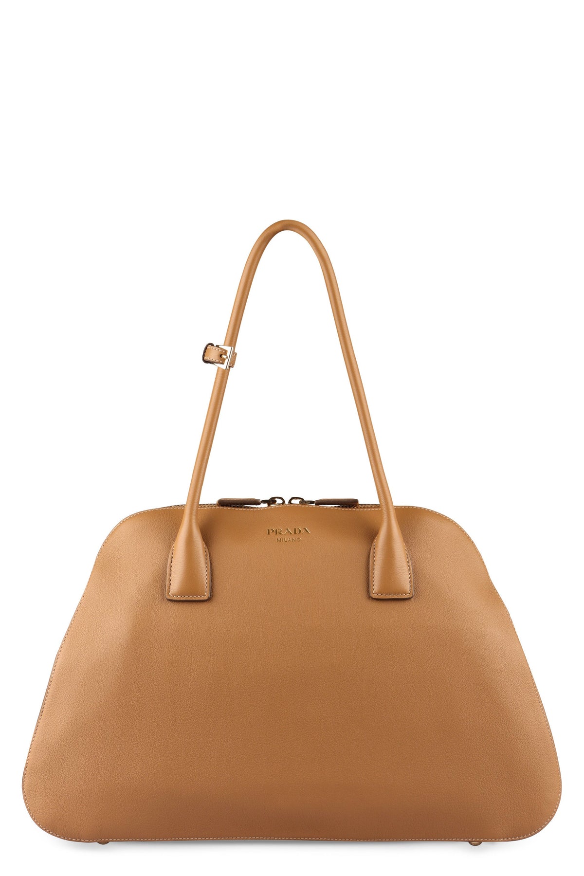 Prada Women's Medium Leather Tote Bag in Camel | 1BG522VOOO2CYS Color F03BH