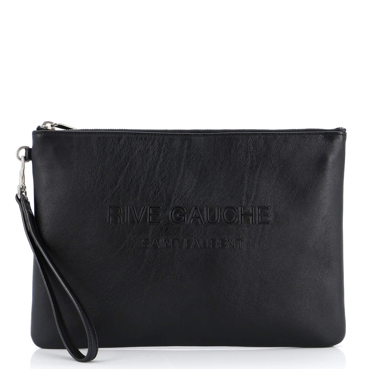 Saint Laurent Rive Gauche Pouch Leather