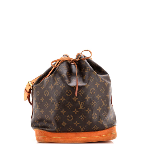 Noe Handbag Monogram Canvas Large