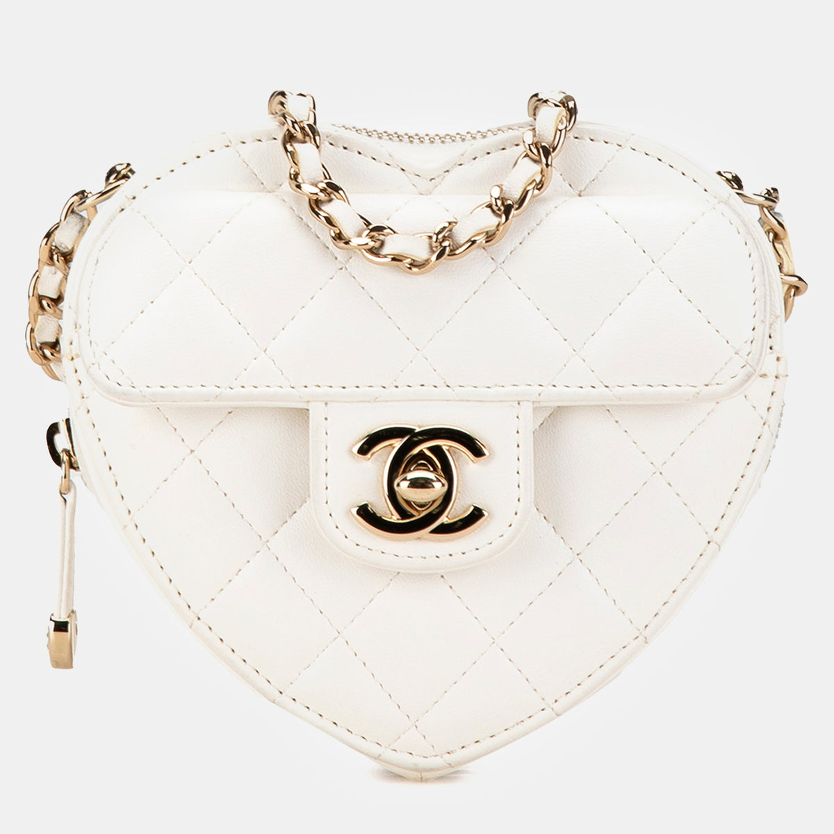 Chanel Mini Lambskin CC in Love Heart Crossbody