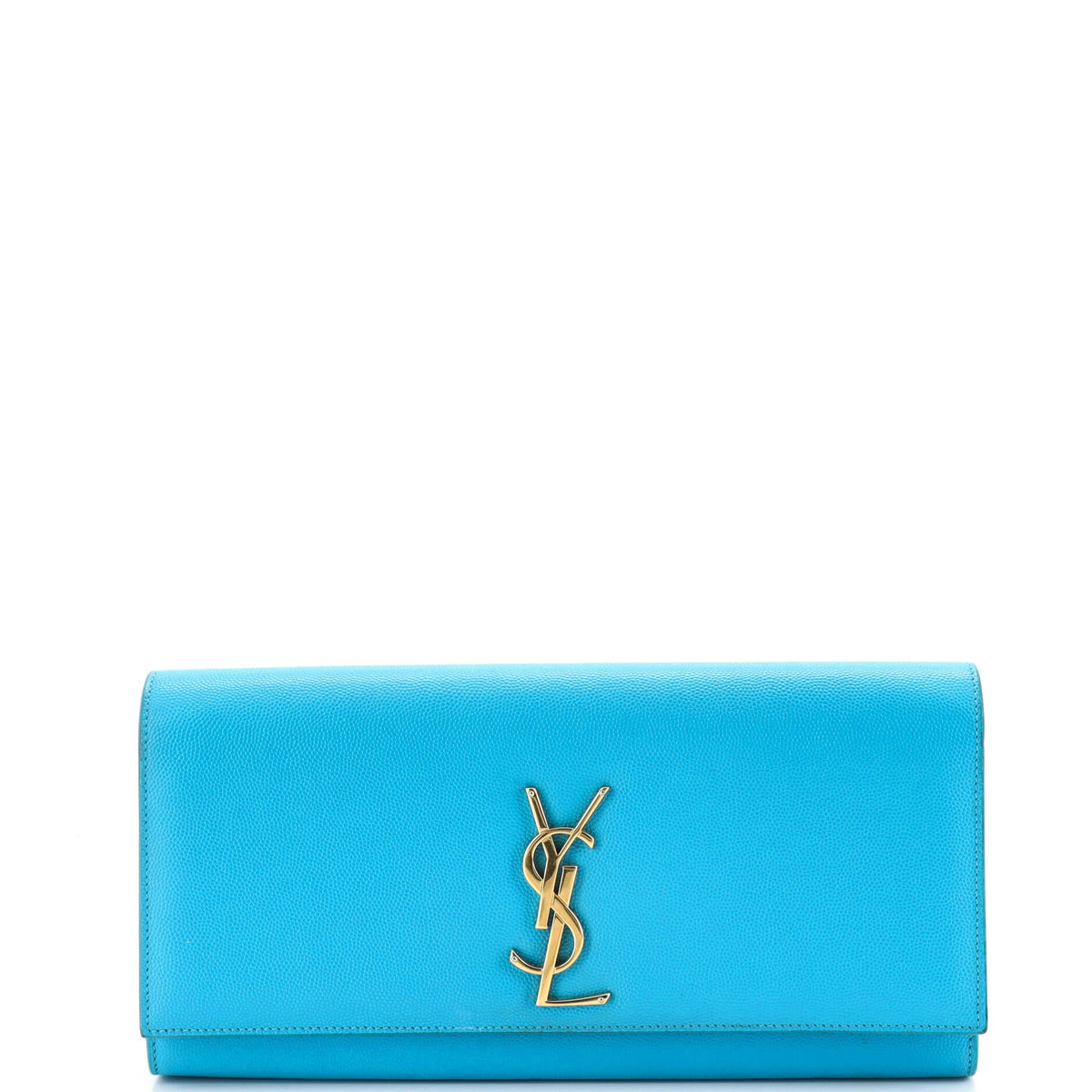 Saint Laurent Classic Monogram Clutch Leather Long