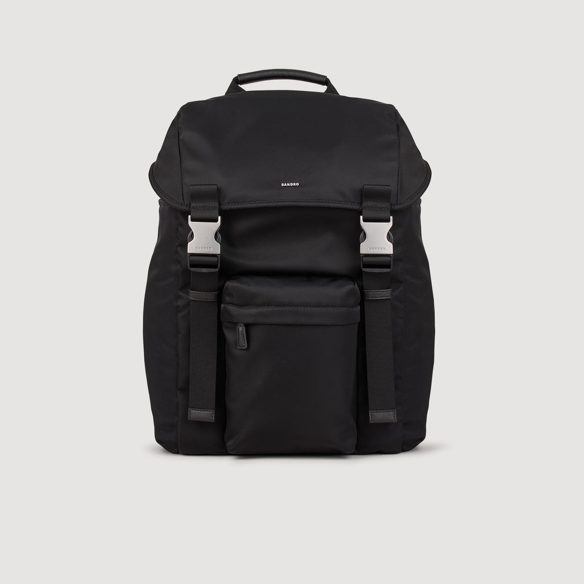 Sandro Recycled leather backpack