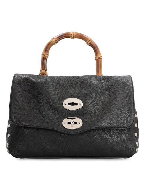 Women's Small Postina Satchel Bag in Black | Size UNICA | 0680100950000S