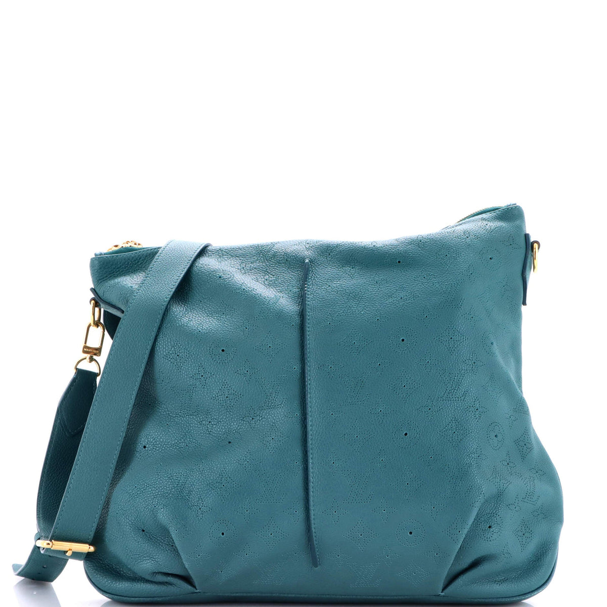 Louis Vuitton Selene Handbag Mahina Leather MM