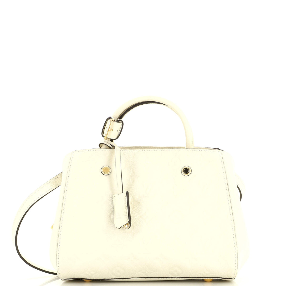 Louis Vuitton Montaigne Handbag Monogram Empreinte Leather BB