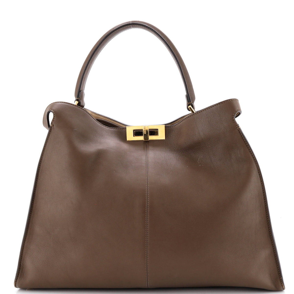 Fendi FENDI Peekaboo X-Lite Bag Leather Large