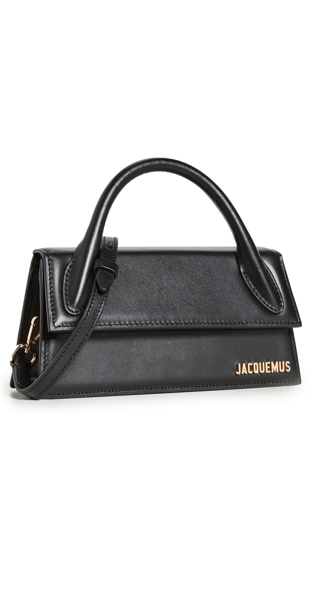 Jacquemus Le Chiquito, lange Tasche, Schwarz, Einheitsgröße