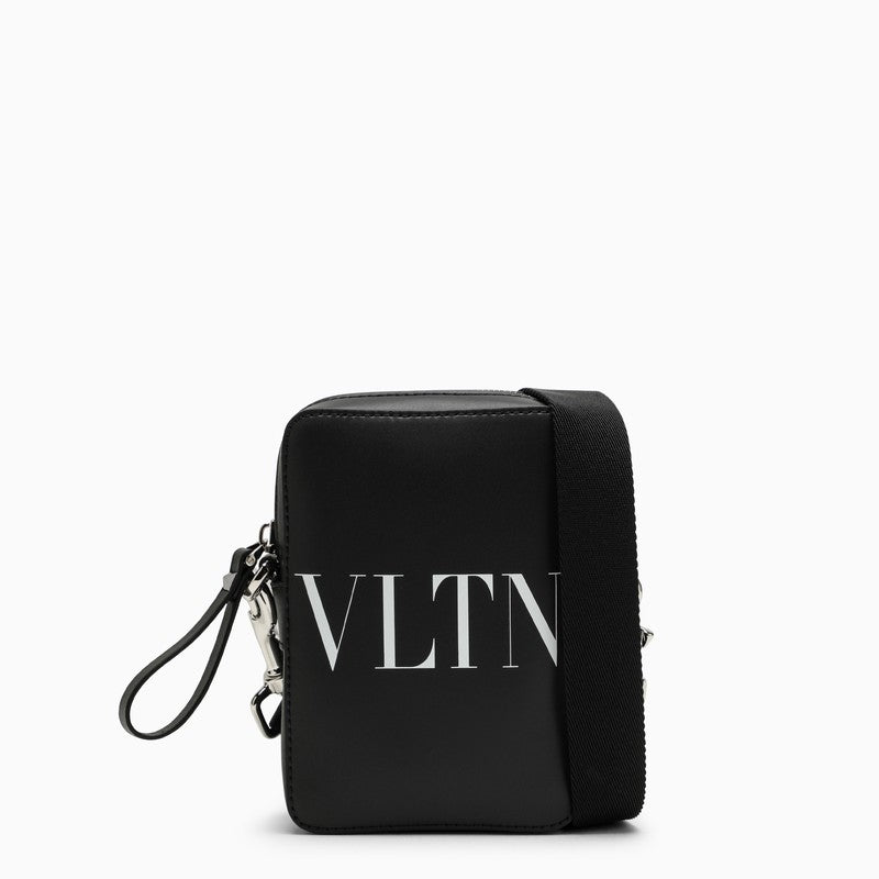 Valentino Mini Black Leather Shoulder Bag