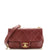 CHANEL Crystal Pearls Chain Flap Bag Gestepptes Kalbsleder Klein