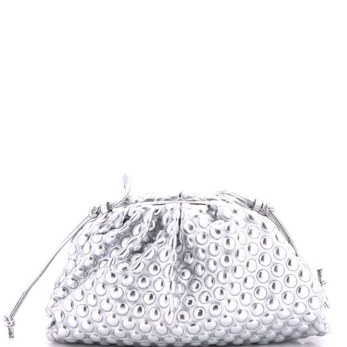 The Pouch Bubble Wrap Textured Leather Mini