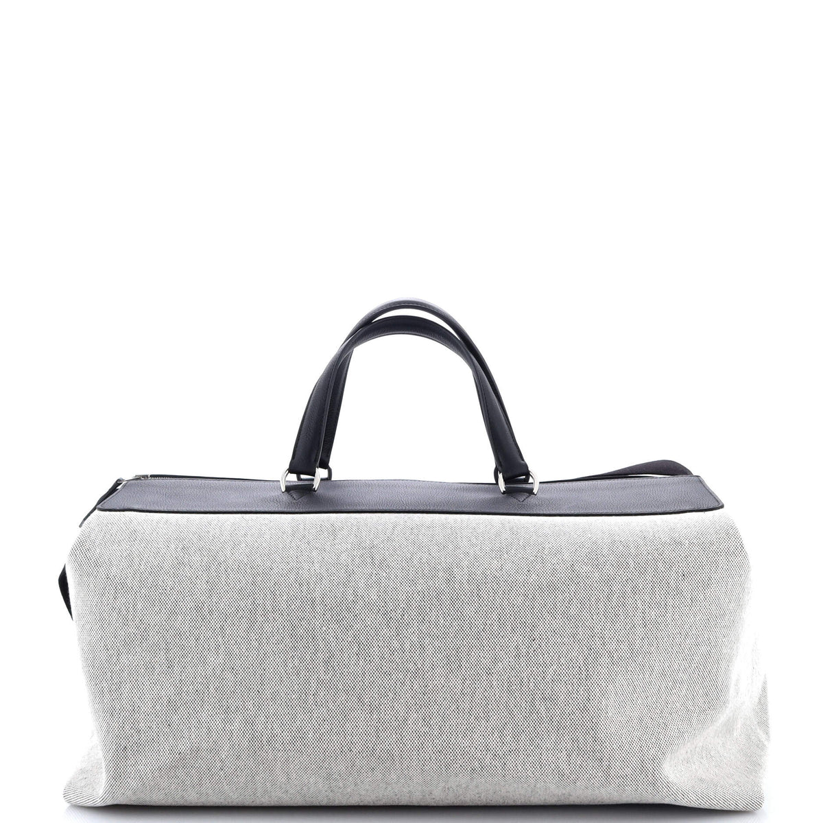 Herm?s R.M.S Weekender Bag Toile and Leather