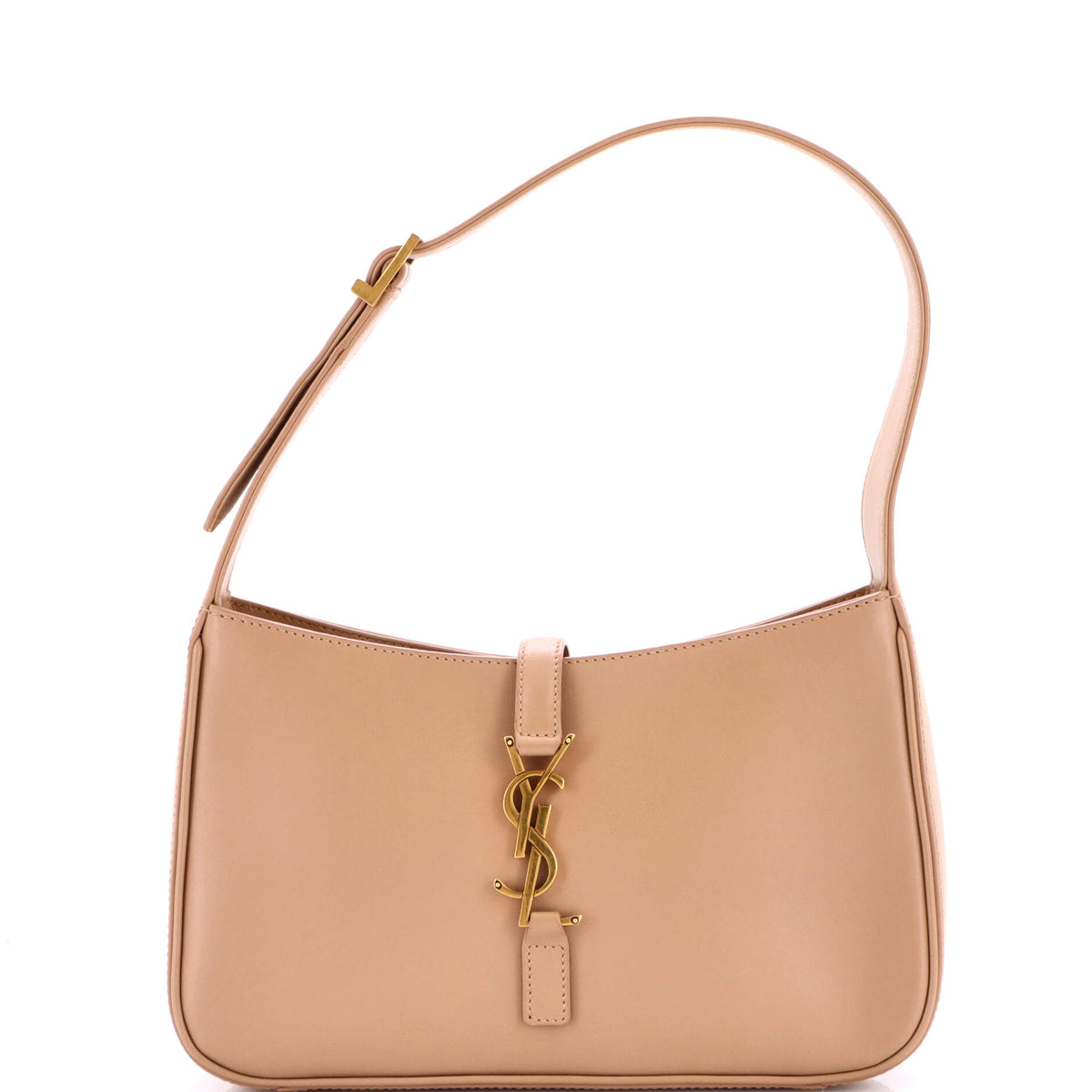 Saint Laurent Le 5 a 7 Hobo Leather Small
